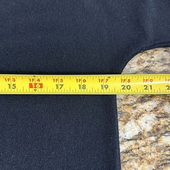 Talbots Cashmere Blend Black Short Sleeve Jeweled-Button Cardigan Sweater Size L - Picture 8 of 9